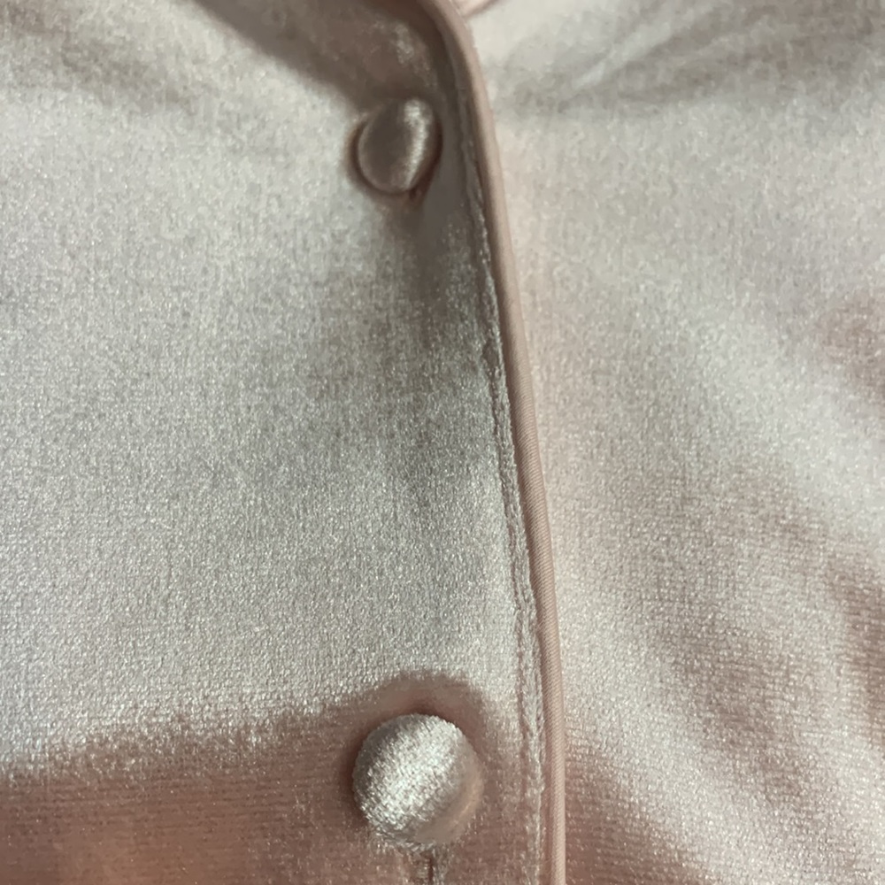 NWOT Nordstrom Velour Pajamas in Pink Smoke Size Large - Picture 10 of 11